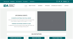 Desktop Screenshot of iea-world.org