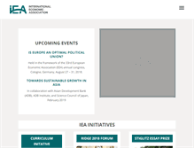 Tablet Screenshot of iea-world.org